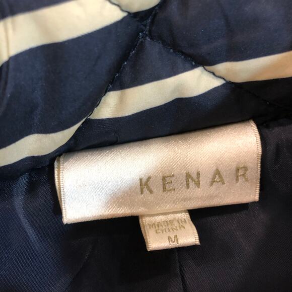 Kenar Striped Quilted Vest - Picture 8 of 9